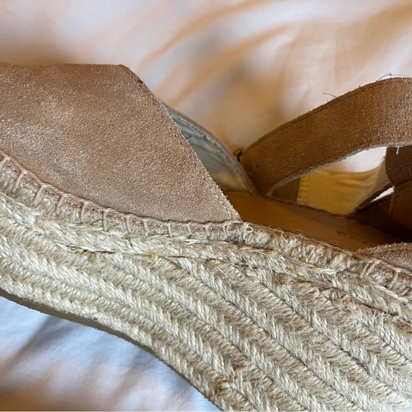soludos positano platform wedge 7.5 comfort espadrilles - Picture 14 of 16